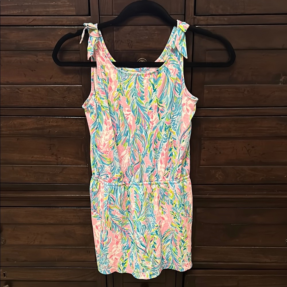 Lilly Pulitzer, girls size large dress with shorts